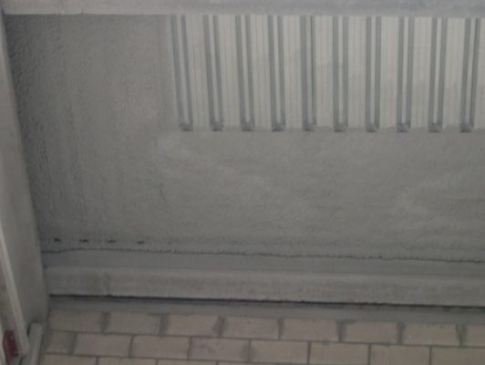 Franjas de encuentro medianería/cubierta