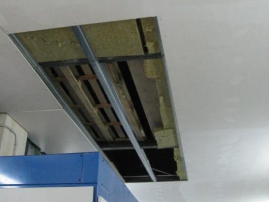 Falsos techos independientes