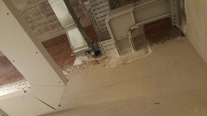 Aplicación de sellados de instalaciones