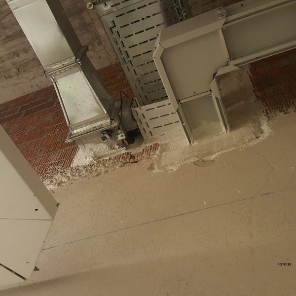 Aplicación de sellados de instalaciones