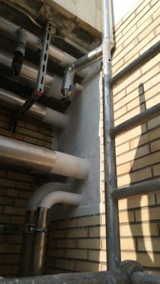 Uso de sellado de instalaciones