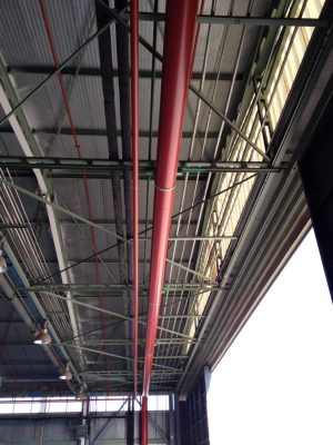 Acabado de pintura intumescente