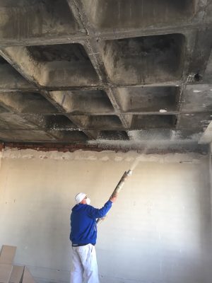 Mortero de lana roca