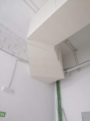 Placa de Fibrosilicato - Conducto de Extraccion 1