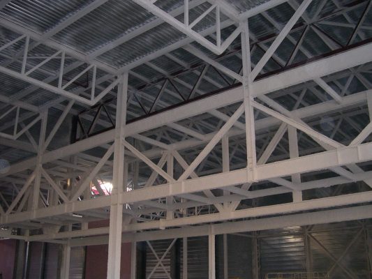 Protección pasiva con mortero de perlita y vermiculita