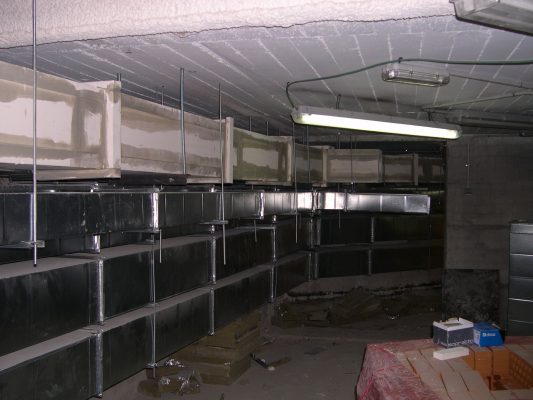 Empleo de Conductos de ventilación y extracción de humos